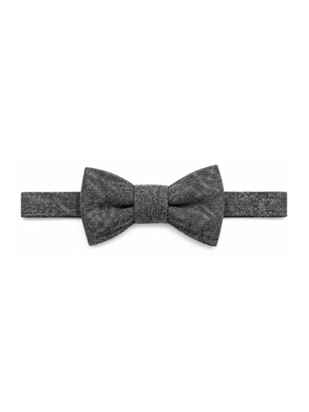 Men's Brunello Cucinelli Bow Tie, One Size, Grey and White New with Tags
